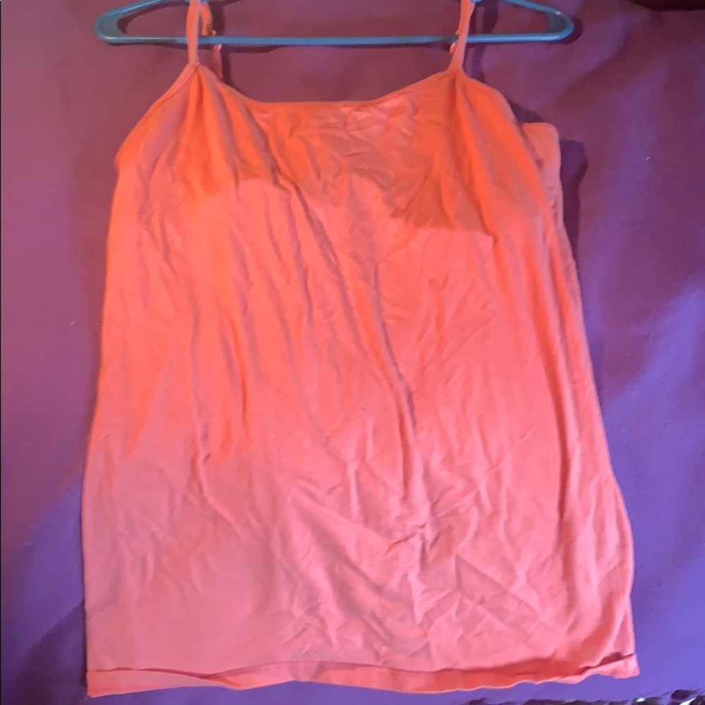 Pink tank top from Vanity